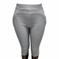 -COMFORT PANTS CAPRI STONE GREY