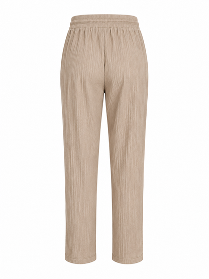 -ZOMERBROEK COMFY LUCHTIG TAUPE