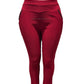 -COMFORTBROEK ROOD THERMO MET HARTJE