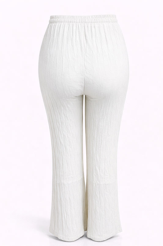 -COMFORT ZOMERBROEK -WIT LUCHTIG -ONESIZE