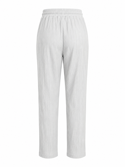 -ZOMERBROEK COMFY LUCHTIG CREME
