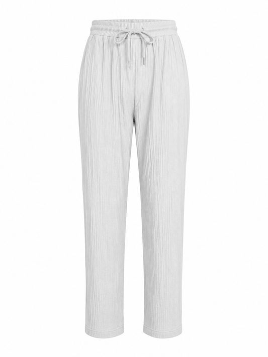 -ZOMERBROEK COMFY LUCHTIG CREME