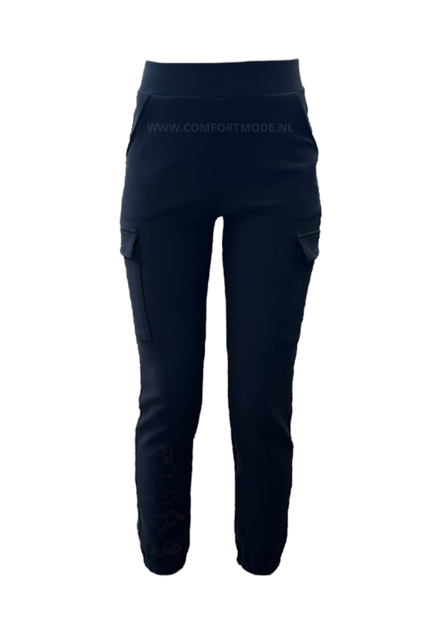 R260 -COMFORT PANTS CARGO BLACK