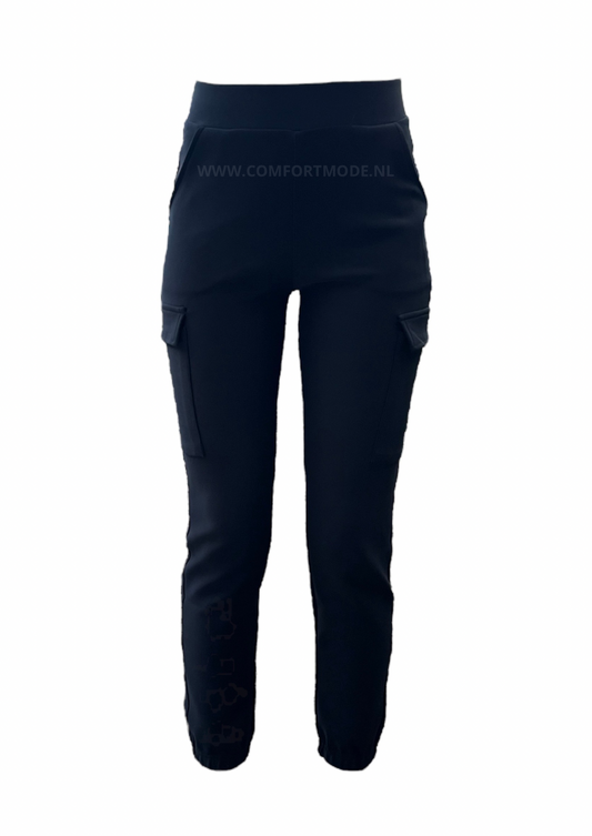 R260 -COMFORTBROEK CARGO ZWART