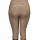 -COMFORT PANTS CAPRI TAUPE