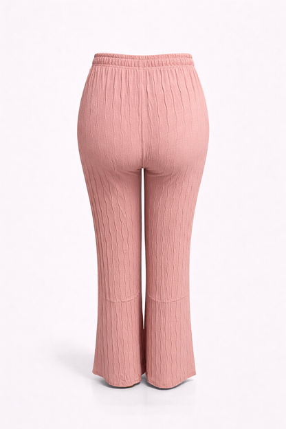 -COMFORT ZOMERBROEK -ROZE LUCHTIG -ONE SIZE