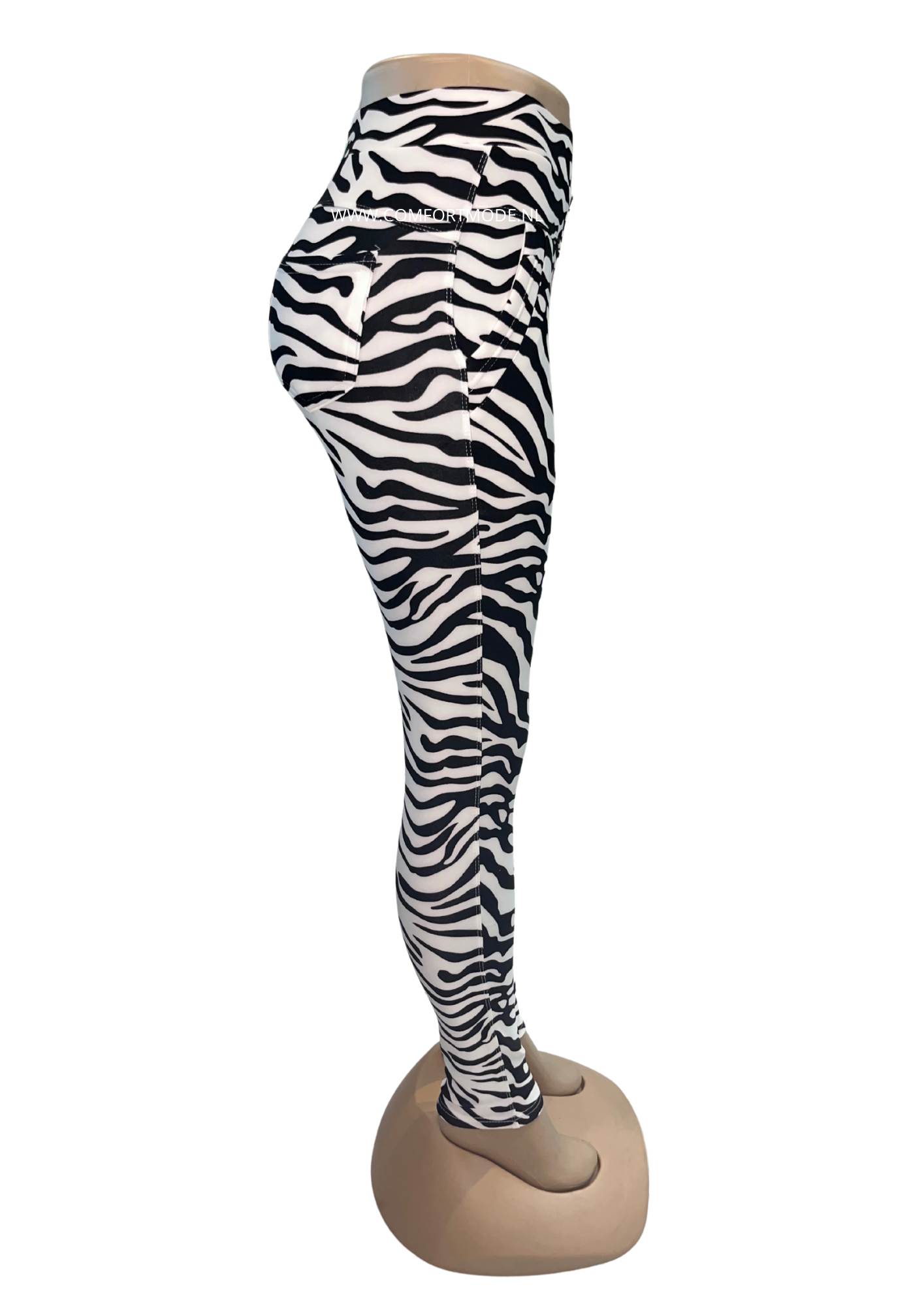 -COMFORTBROEK ZEBRA