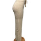 -ZACHTE DAMESBROEK BEIGE/TAUPE