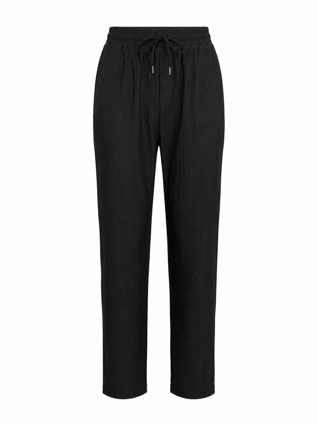 -ZOMERBROEK COMFY LUCHTIG ZWART