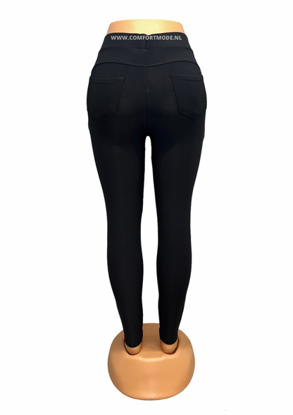 SALE -COMFORT PANTS BLACK