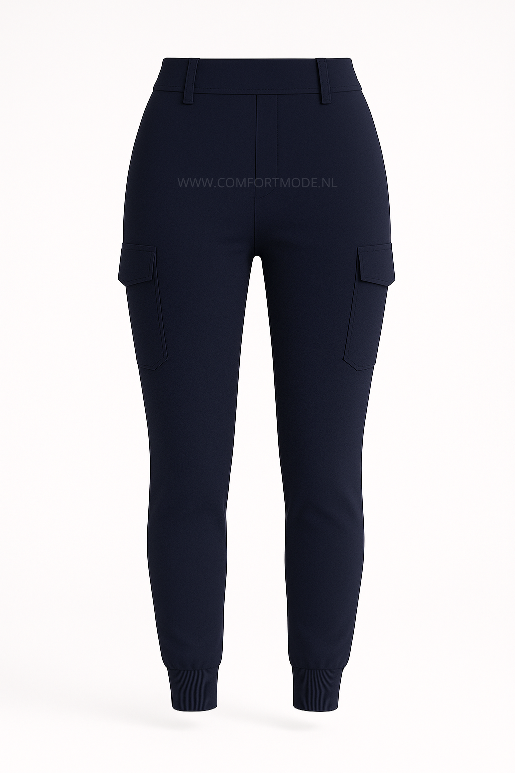 R266- COMFORTBROEK CARGO DONKERBLAUW