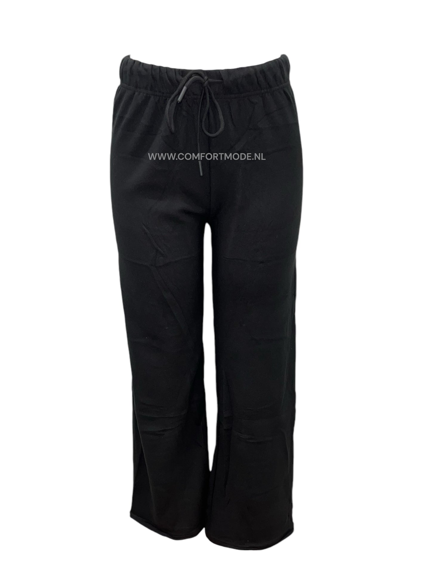 -COMFORTBROEK ZACHTE DAMES BROEK WIDE LEG