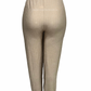 -ZOMERBROEK MET VETER BEIGE