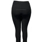 -COMFORTBROEK THERMO ZWART MET HARTJE