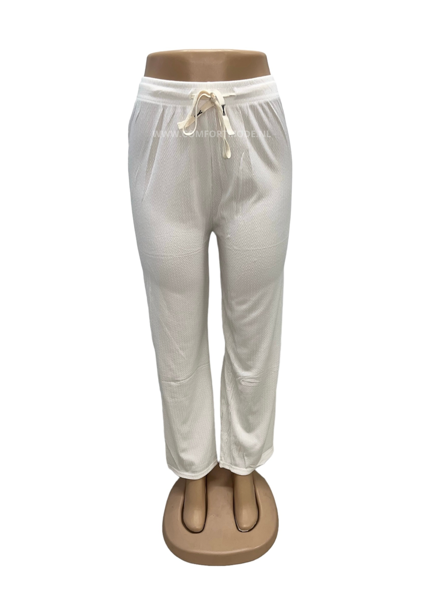 -WHITE PANTS LADIES