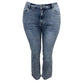 -LOOSE FIT JEANS LICHTBLAUW MET STRETCH