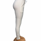 SALE -COMFORTBROEK OFF WHITE MET VETER