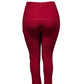 -COMFORTBROEK ROOD THERMO MET HARTJE