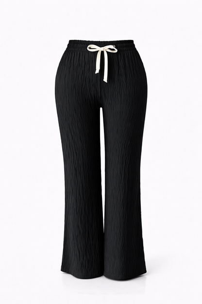 -COMFORT ZOMERBROEK -ZWART LUCHTIG -ONESIZE