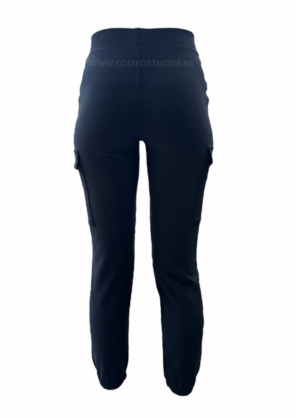 R260 -COMFORTBROEK CARGO ZWART