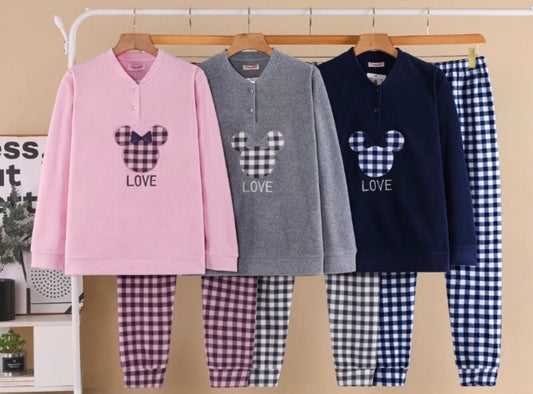 -DIKKE THERMO PYJAMA MICKEY