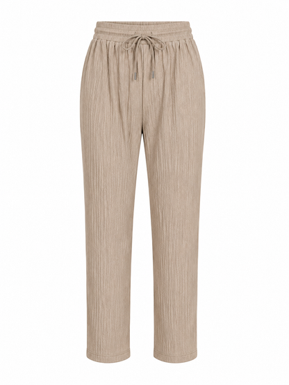 -ZOMERBROEK COMFY LUCHTIG TAUPE