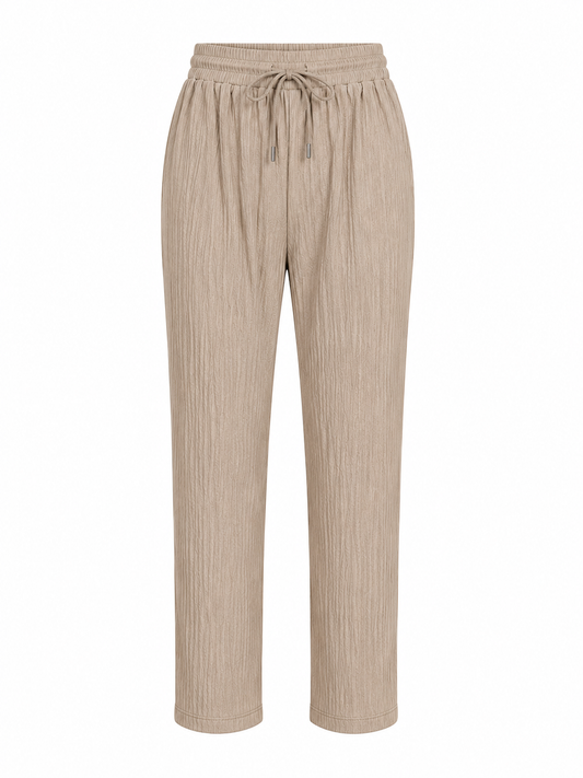 -ZOMERBROEK COMFY LUCHTIG TAUPE