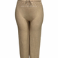 -ZOMERBROEK MET VETER BEIGE