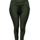 -COMFORTBROEK OLIJFGROEN MET THERMO