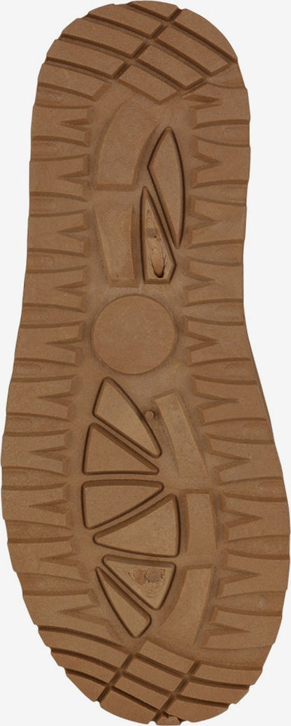 -ZIGZAG SLIPPER CAMEL