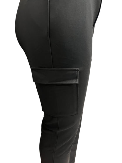 R266 -COMFORTBROEK CARGO ZWART