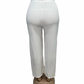 -WHITE PANTS LADIES