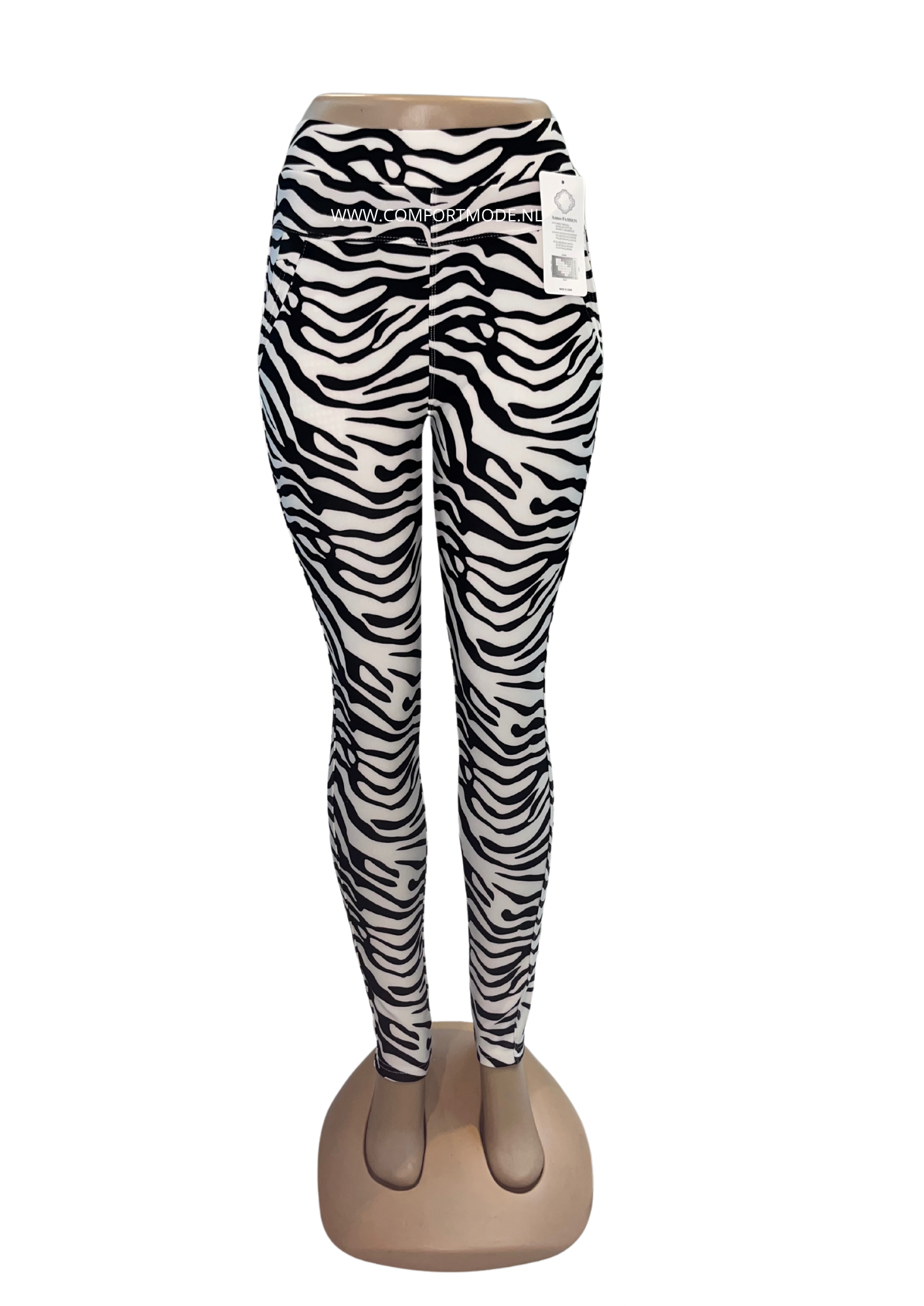 -COMFORTBROEK ZEBRA