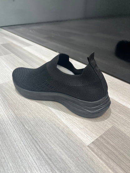 ZWARTE DAMES SNEAKERS - ELLIE