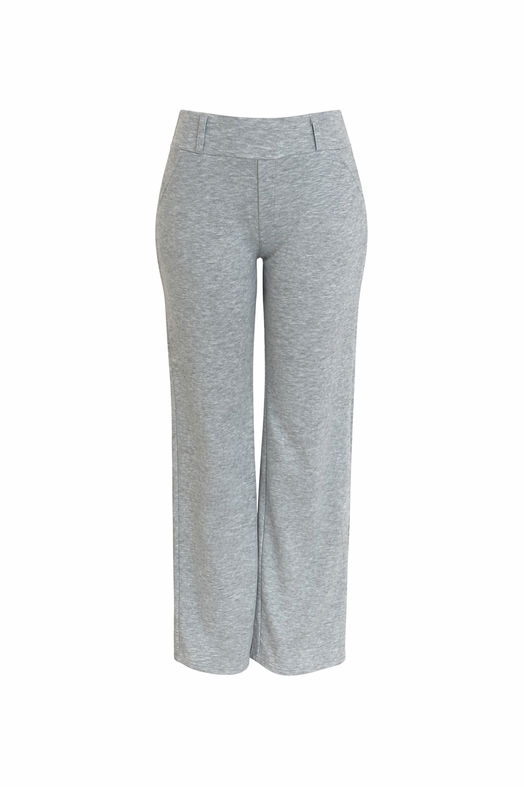 -comfortbroek dames -stretch broek dames -grijze dames broek