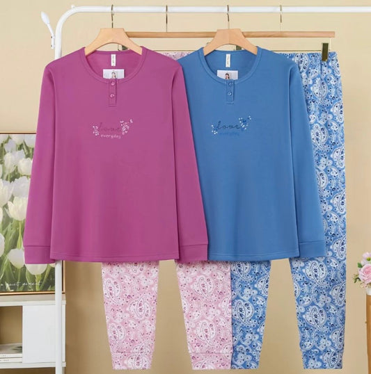 -WARME THERMO PYJAMA LISA