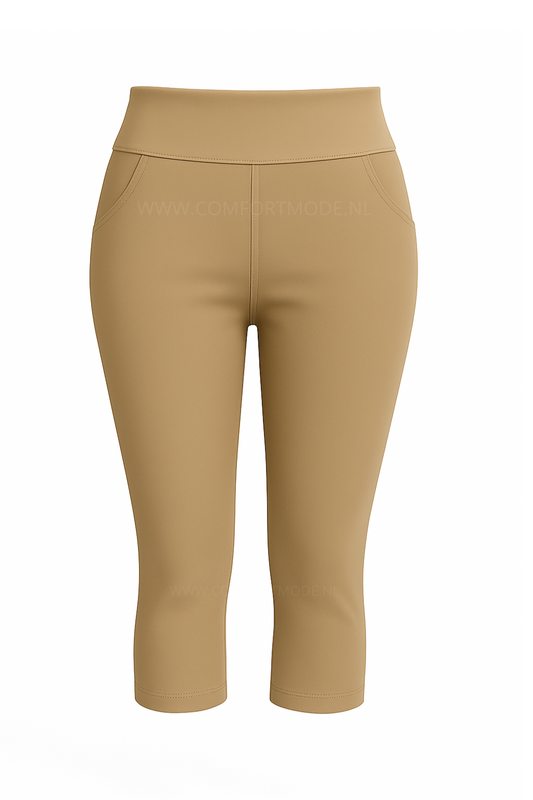 -COMFORTBROEK CAPRI BEIGE