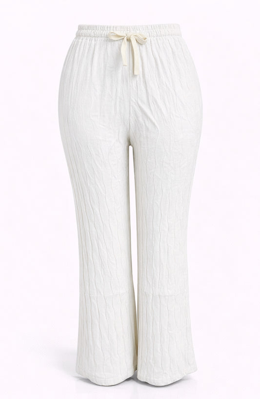 -COMFORT ZOMERBROEK -WIT LUCHTIG -ONESIZE