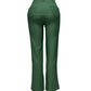 -COMFORTBROEK GROEN STRAIGHT LEG