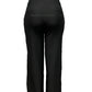 -COMFORTBROEK STRAIGHT LEG BROEK ZWART