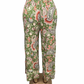 AIRY SUMMER PANTS WITH GREEN PRINT - ELLA