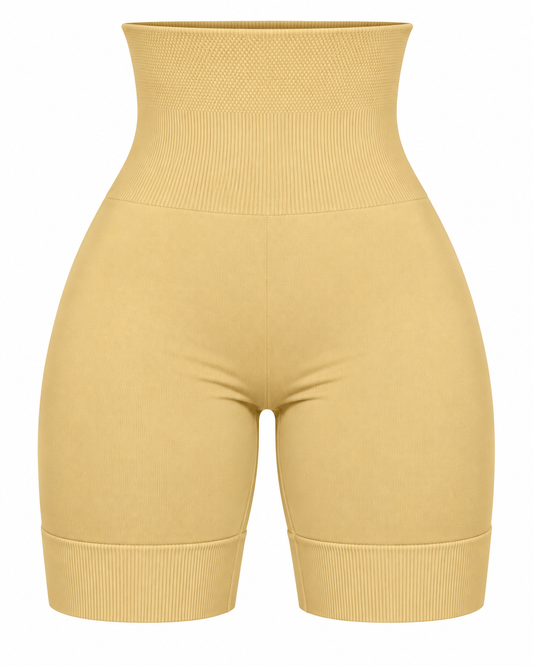 BIXTRA- High Waist Shapewear Short – Corrigerend & Naadloos BEIGE