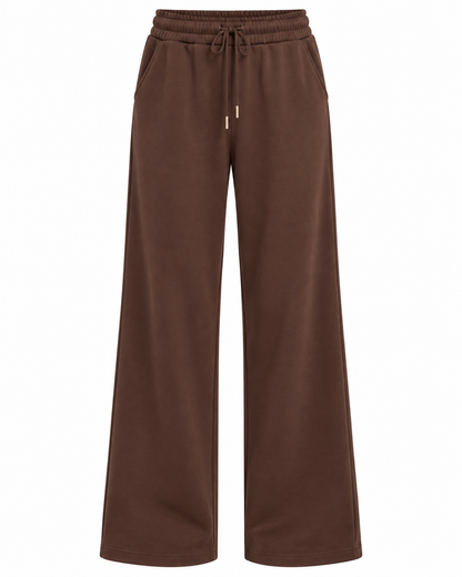 SX-10- COMFORTBROEK JOGGING DONKERBRUIN THERMO