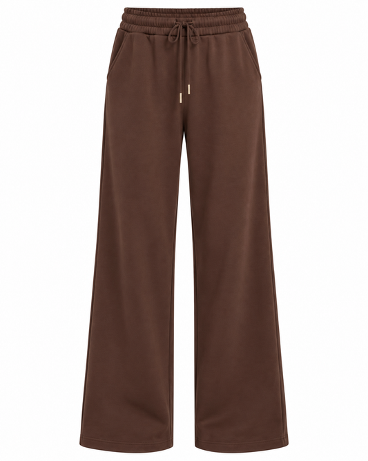 SX-10- COMFORTBROEK JOGGING DONKERBRUIN THERMO