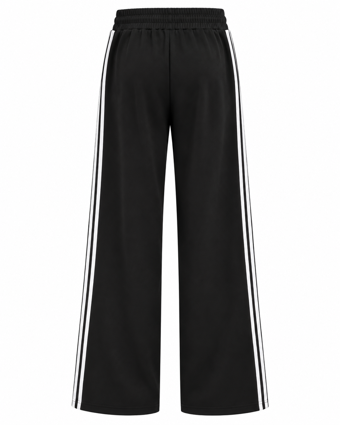 LY022 -COMFORTBROEK SPORTIEF ZWART GESTREEPT THERMO