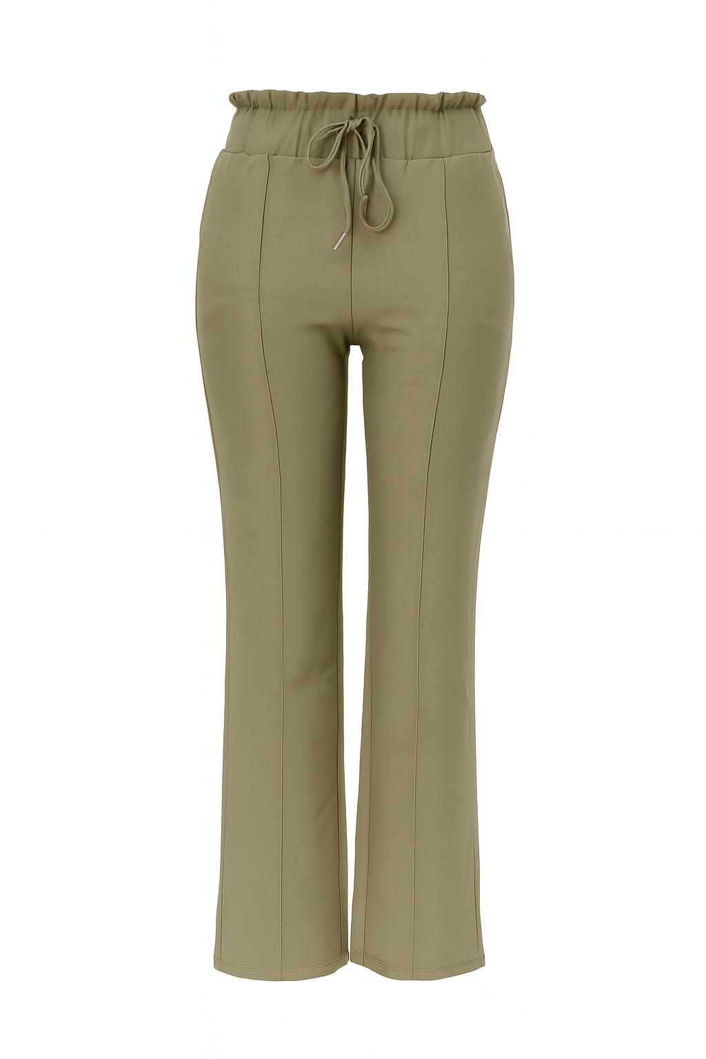 R272- COMFORTBROEK STRAIGHT LEG MET VETERS KAKHI