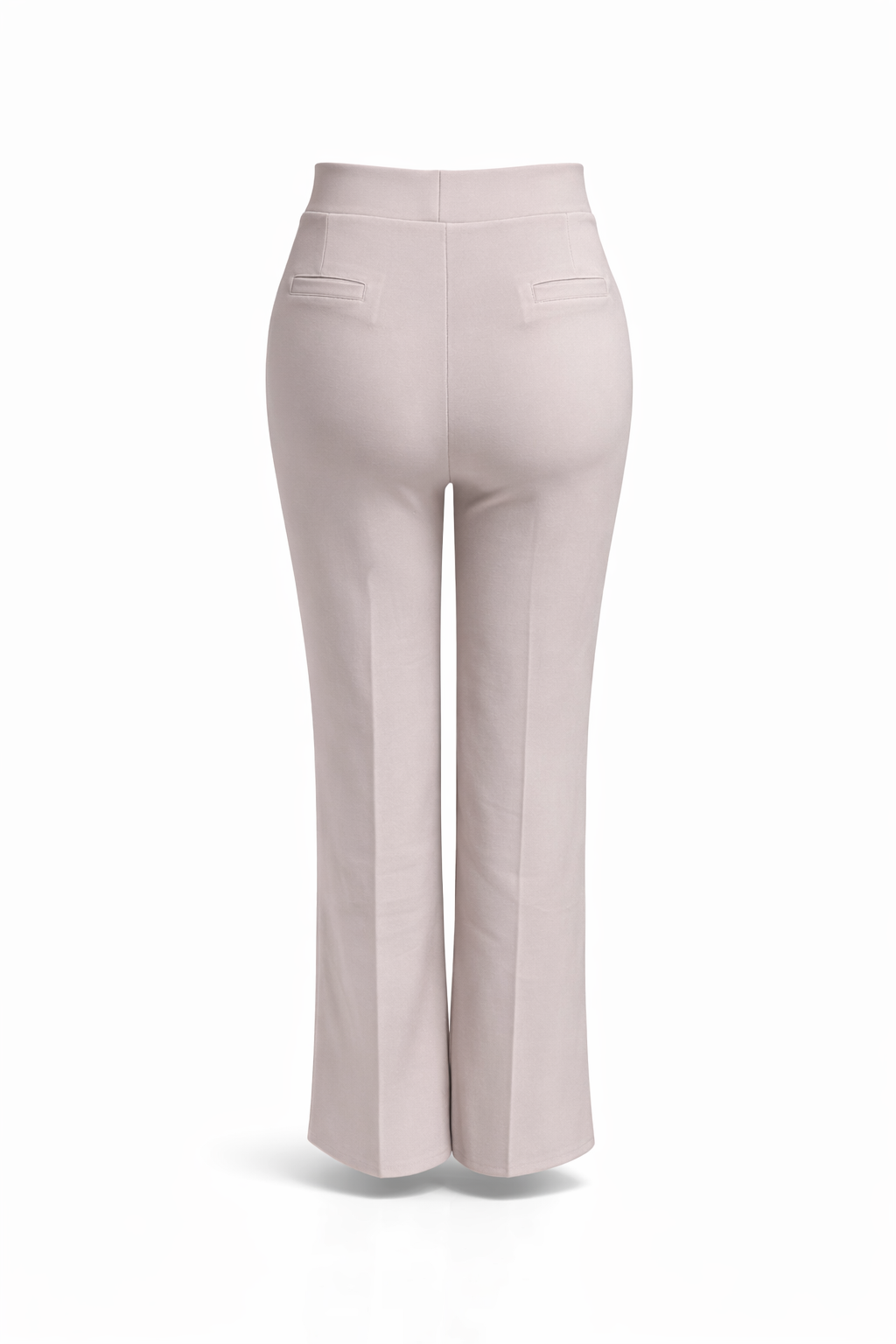 HY391- COMFORTBROEK STRAIGHTLEG LICHTGRIJS