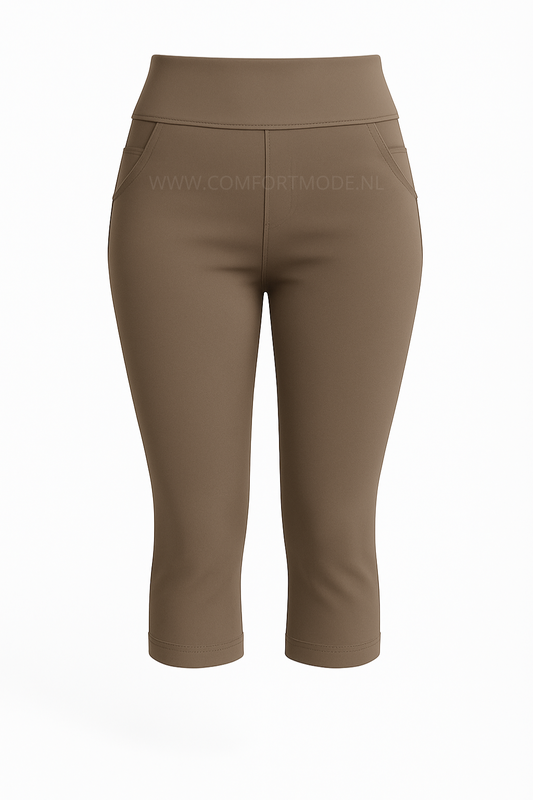 -COMFORTBROEK CAPRI TAUPE