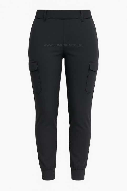 R266- COMFORTBROEK CARGO DONKERGRIJS