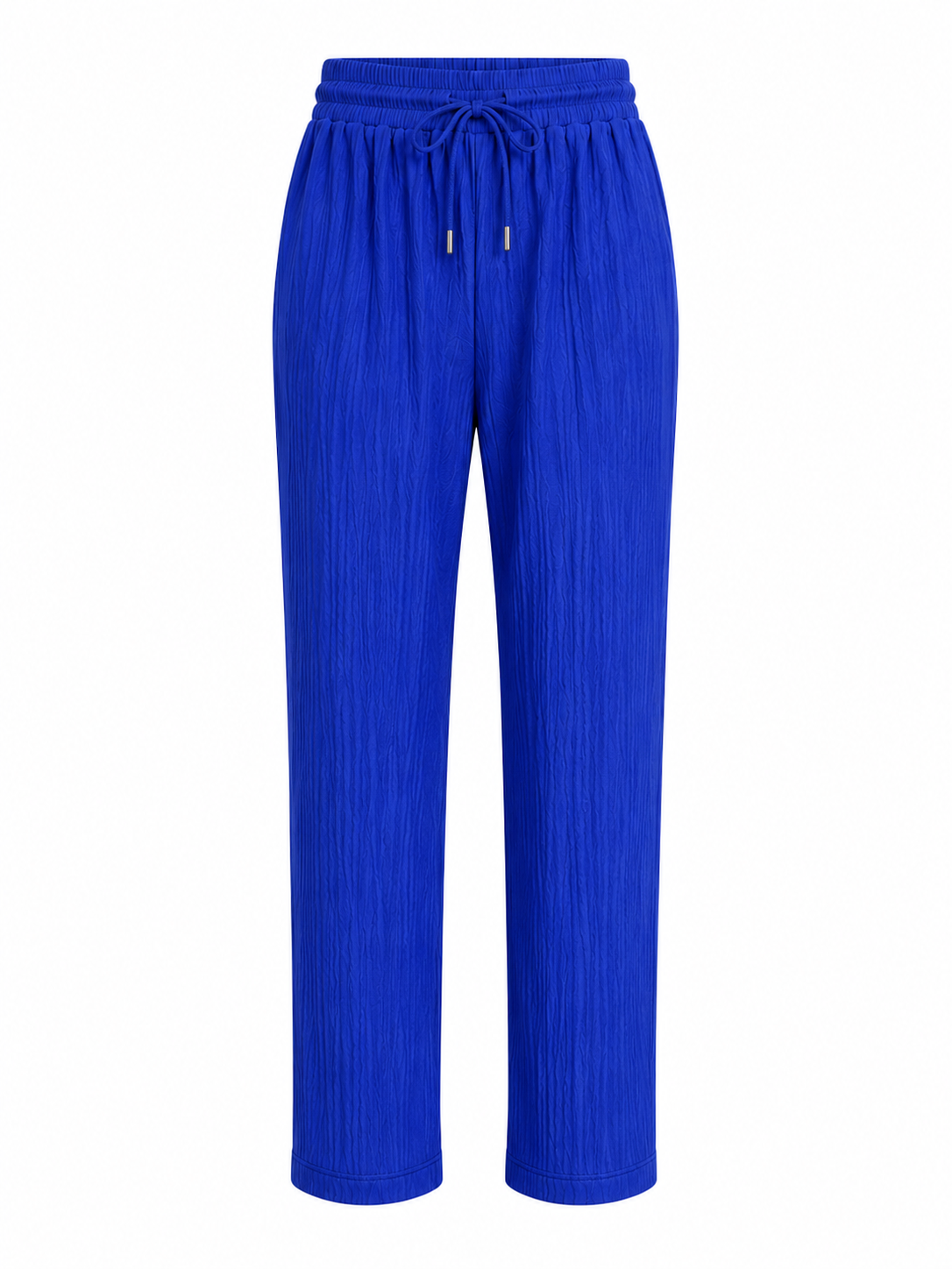 -ZOMERBROEK COMFY LUCHTIG ROYAL BLAUW
